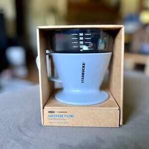 Brand New, Never Used - Starbucks Coffee Pour Over with filters